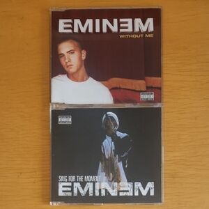 Eminem "Without Me", Sing For The Moment" 2000s CD Singles (Lot of 2) 